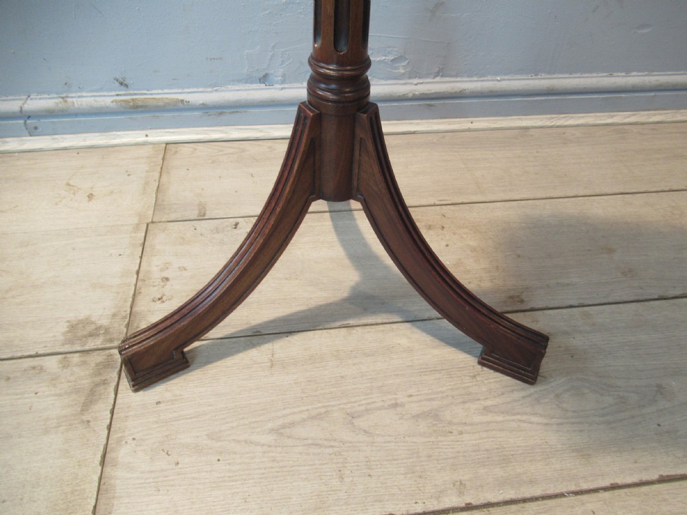Pair of   Edwardian  mahogany   flower  or figure display  stands  View VI