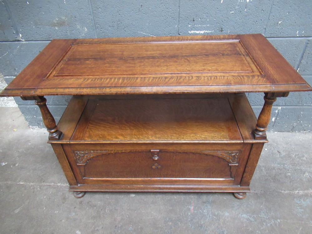 1920s  Oak  Monks bench seat  View VIII