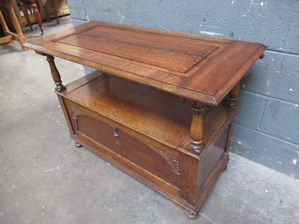 1920s  Oak  Monks bench seat  View X