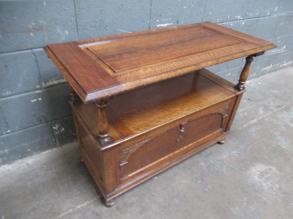 1920s  Oak  Monks bench seat  View XI