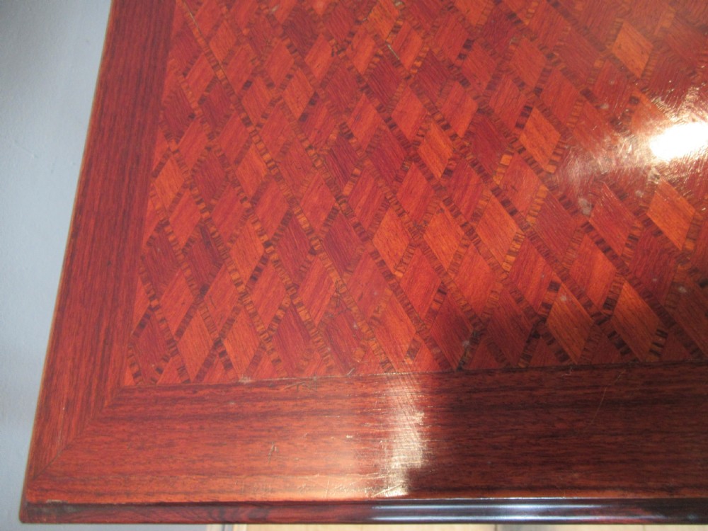 Edwardian period mahogany  nest of four tables View XIII