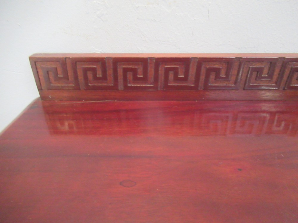 Edwardian period mahogany two door storage cabinet View X