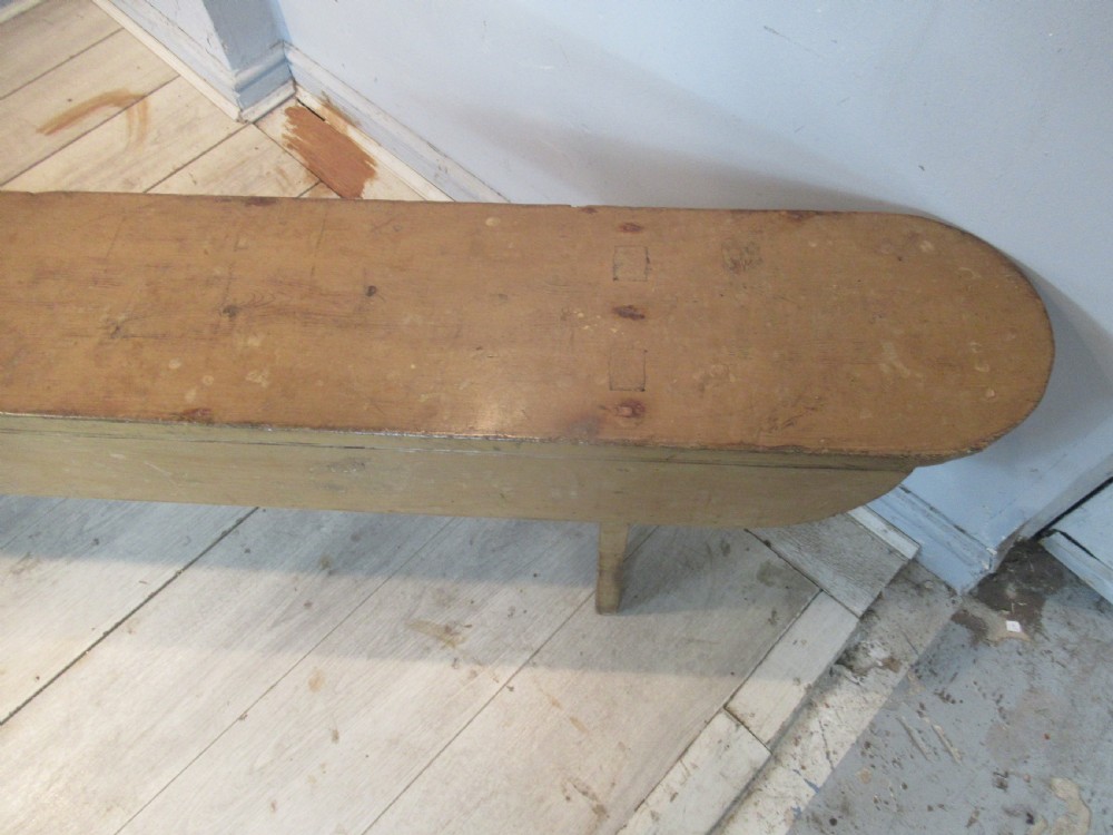 Pine long bench  form seat  View VII