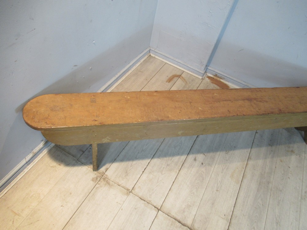 Pine long bench  form seat  View VIII