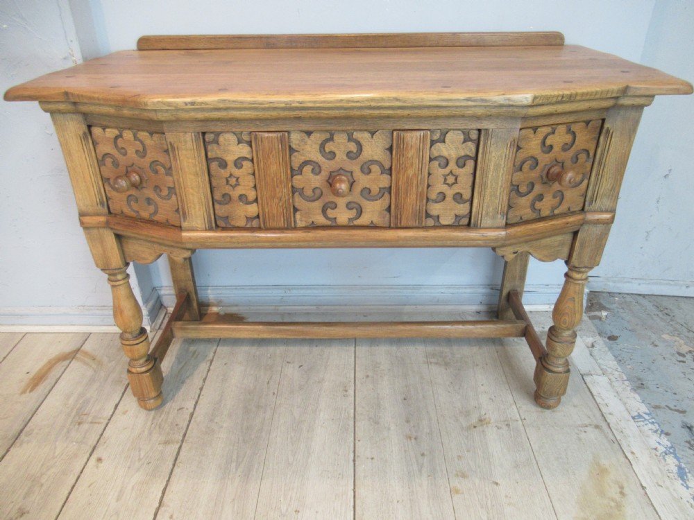Light oak side table or dressing table