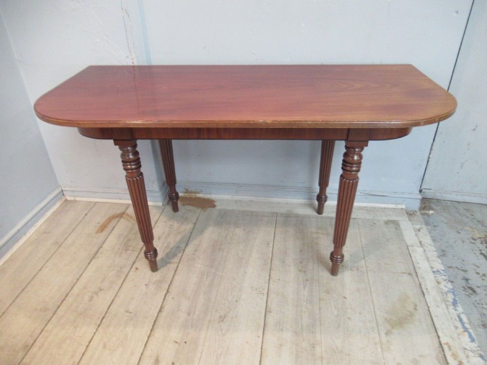19th century mahogany  console side table View IV
