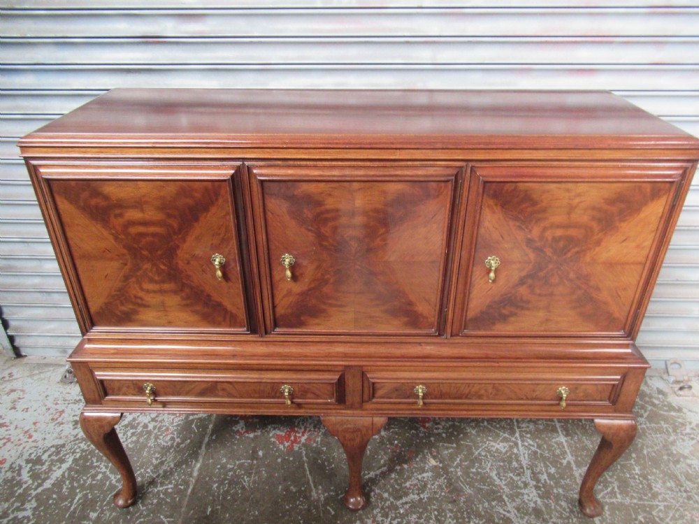 A mahogany   sideboard or drinks cabinet  View X