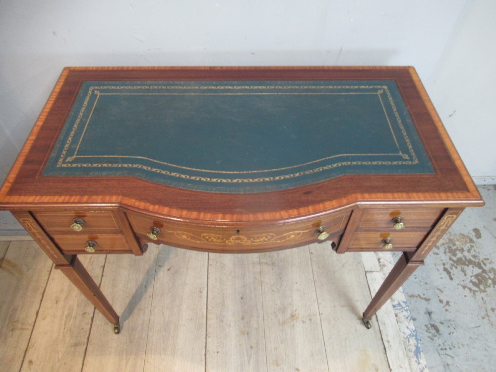 Edwardian  mahogany   writing desk View II
