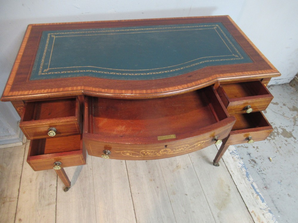 Edwardian  mahogany   writing desk View VI