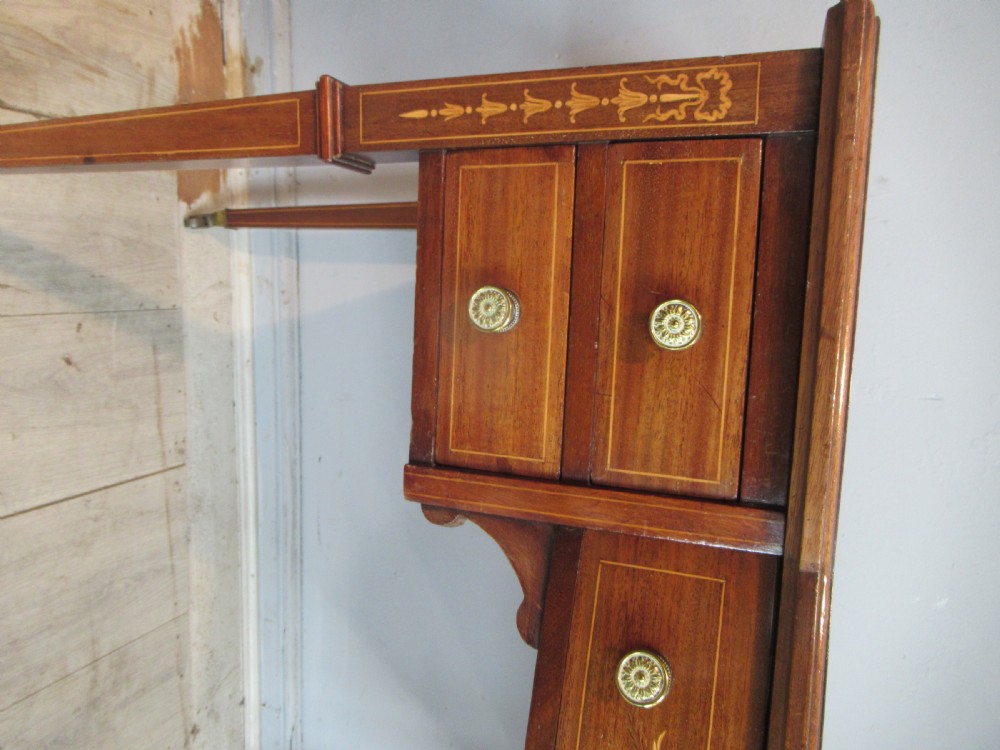 Edwardian  mahogany   writing desk View IX