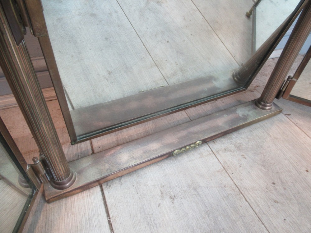 Brass  dressing   table mirror View VII