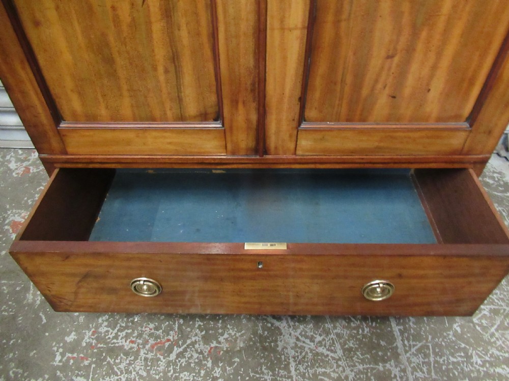 Victorian mahogany  two door fitted wardrobe  View II