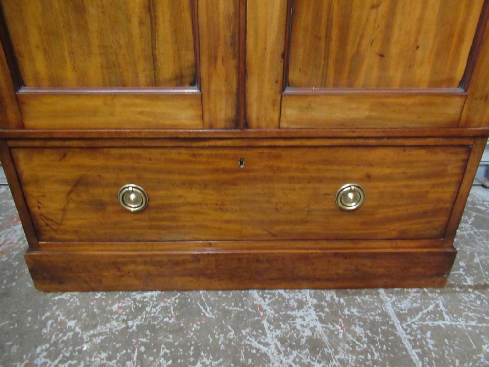 Victorian mahogany  two door fitted wardrobe  View IV