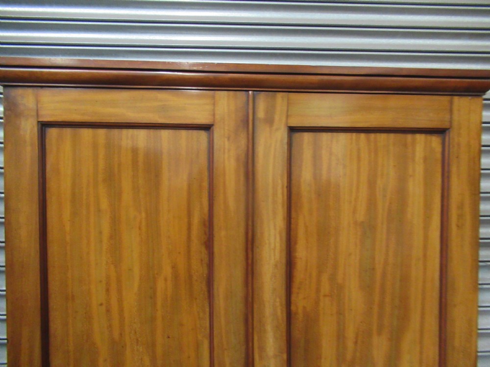 Victorian mahogany  two door fitted wardrobe  View V