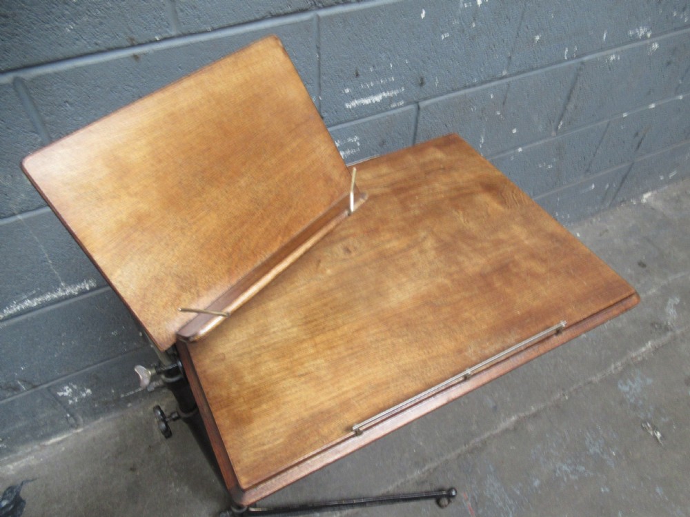 1920s   adjustable   reading table , music stand View II