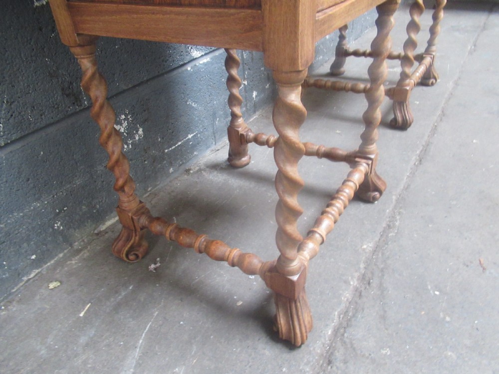 Pair of 1920s beech wood    bed side cabinets View VIII