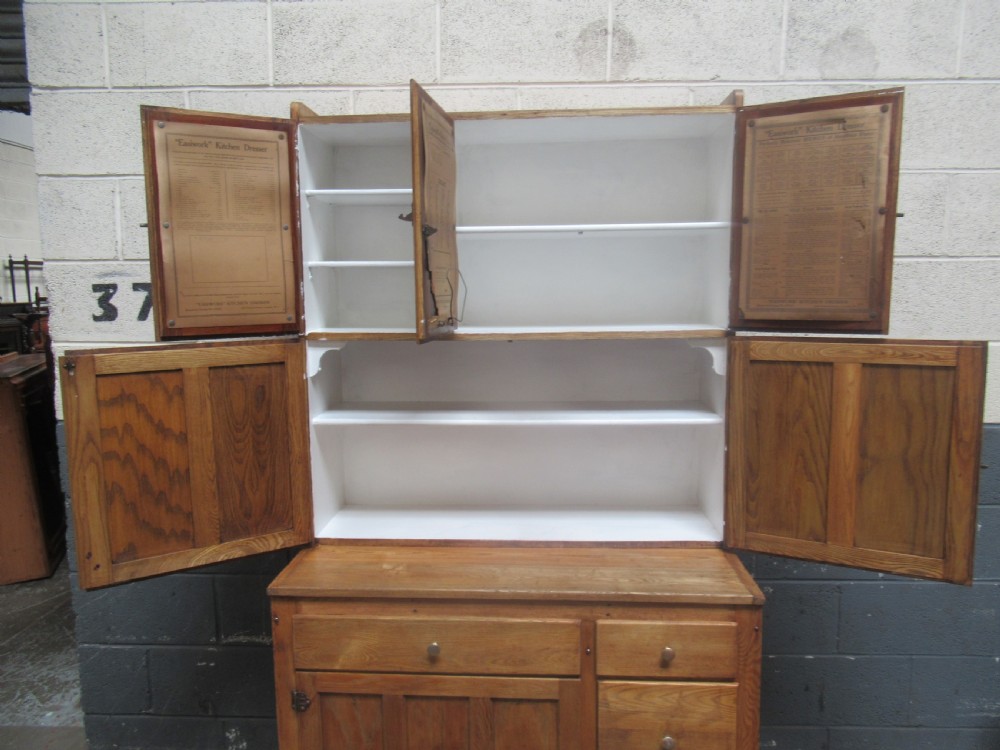 Antique kitchen  cabinet dresser View XI