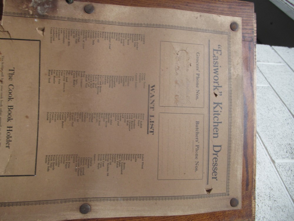 Antique kitchen  cabinet dresser View XVI