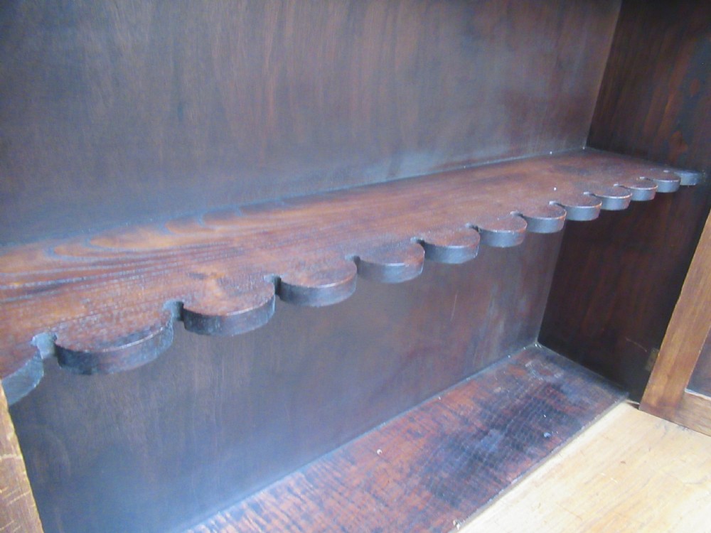Edwardian period   oak cupboard View IX