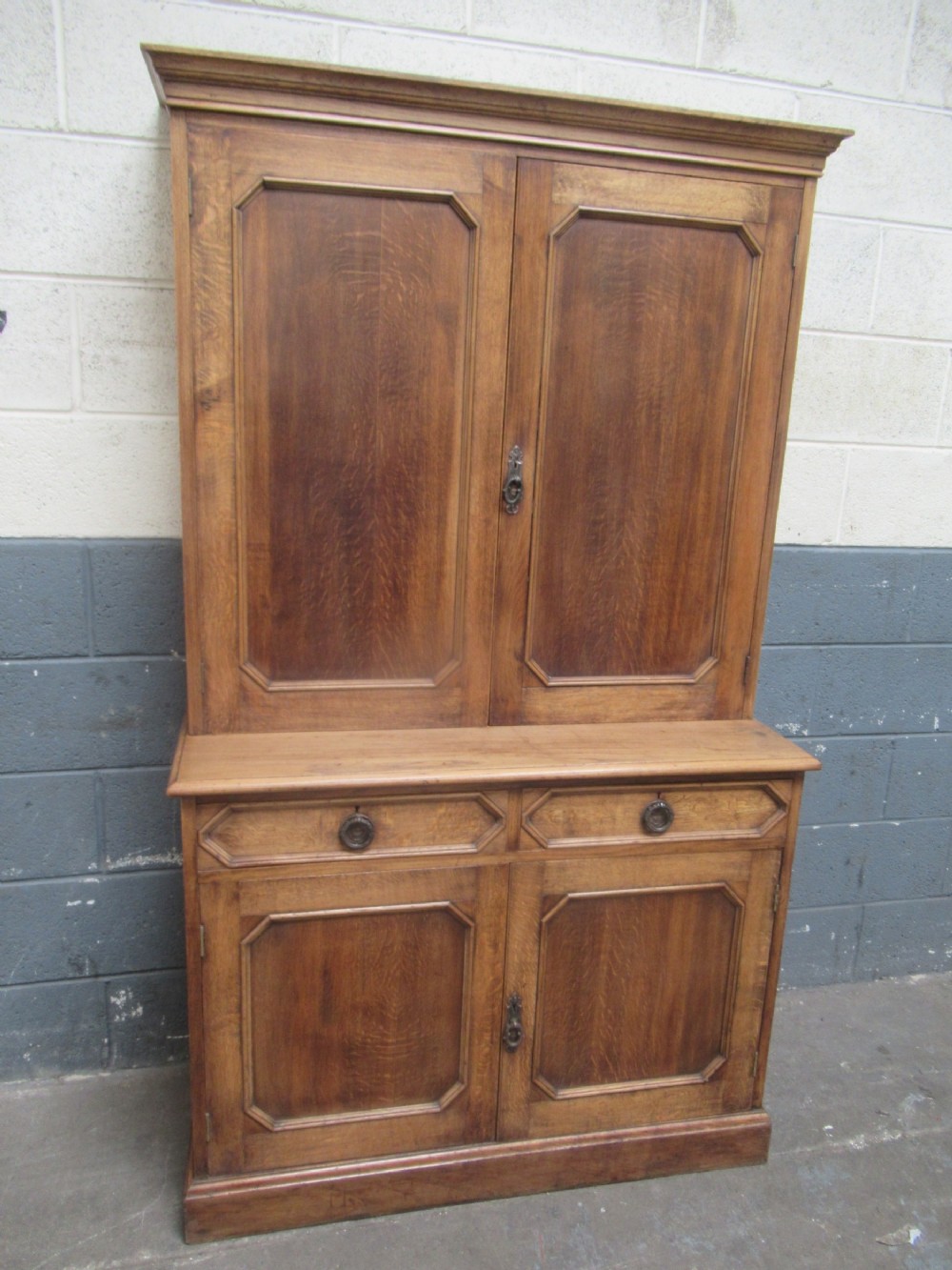 Edwardian period   oak cupboard