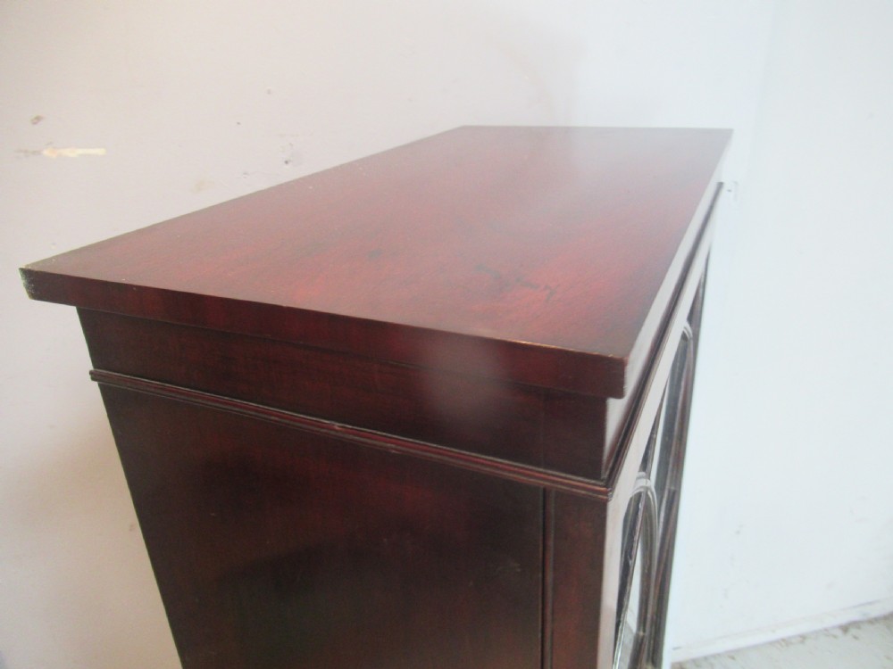 Edwardian   mahogany   glazed door bookcase View VIII