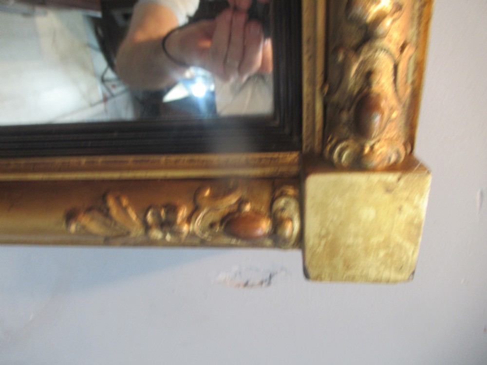 19th century gilt wall mirror View IX