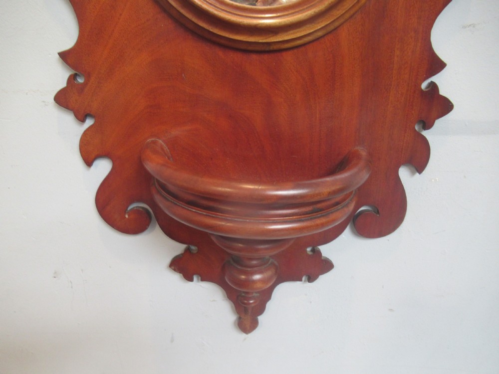 Victorian mahogany wall mirror View IV