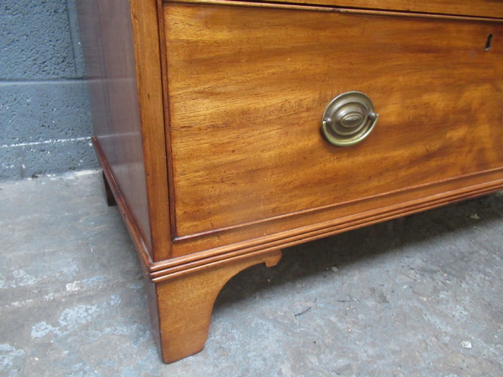 19th century mahogany chest of drawers View X