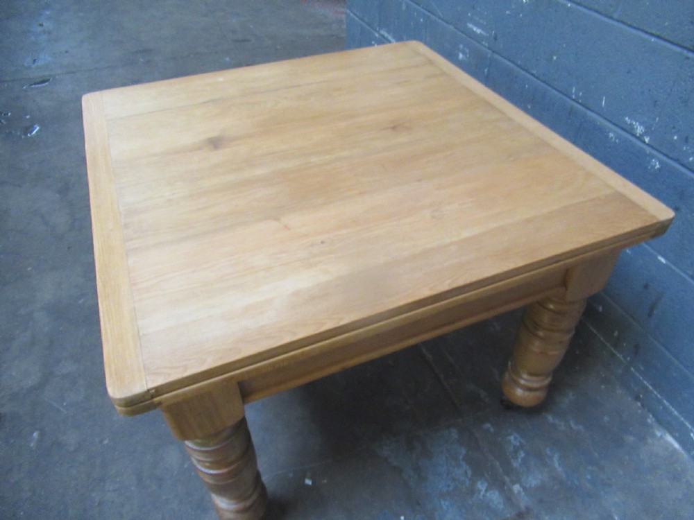 Victorian   pine extending dining table View V