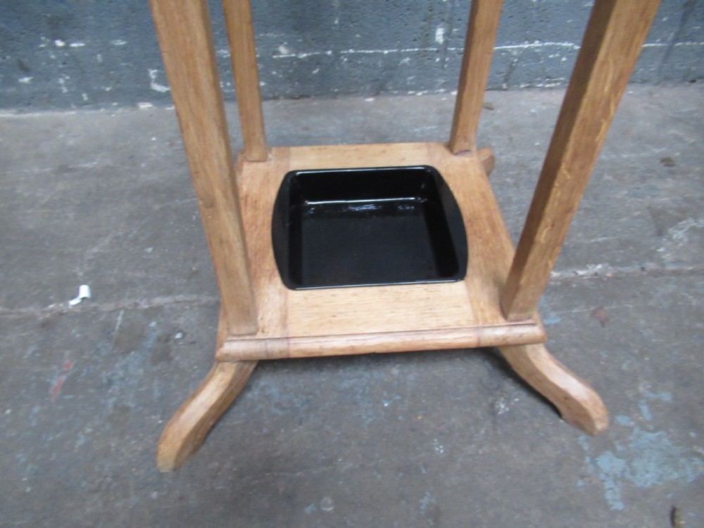 Oak tall hat ,coat and stick stand1920s View VI