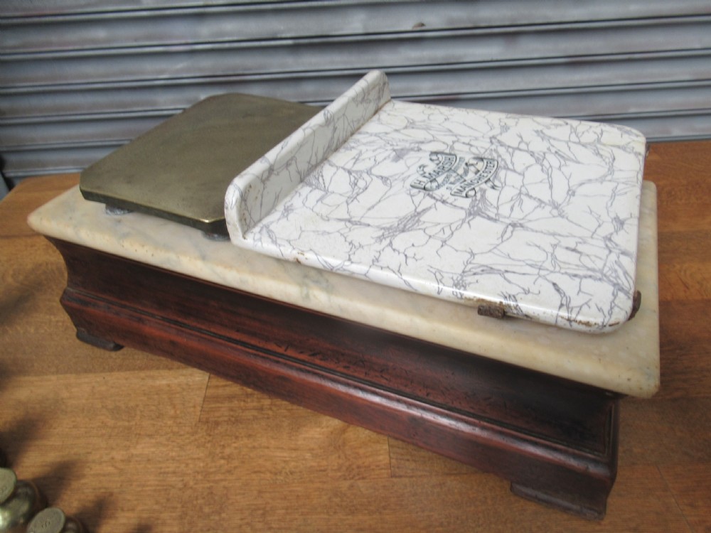 Decorative  Late Victorian    period shop  weigh Scales View II