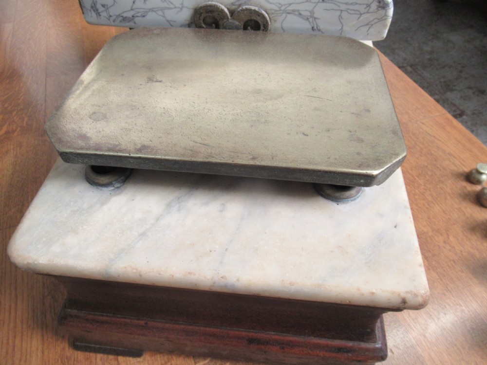 Decorative  Late Victorian    period shop  weigh Scales View IV