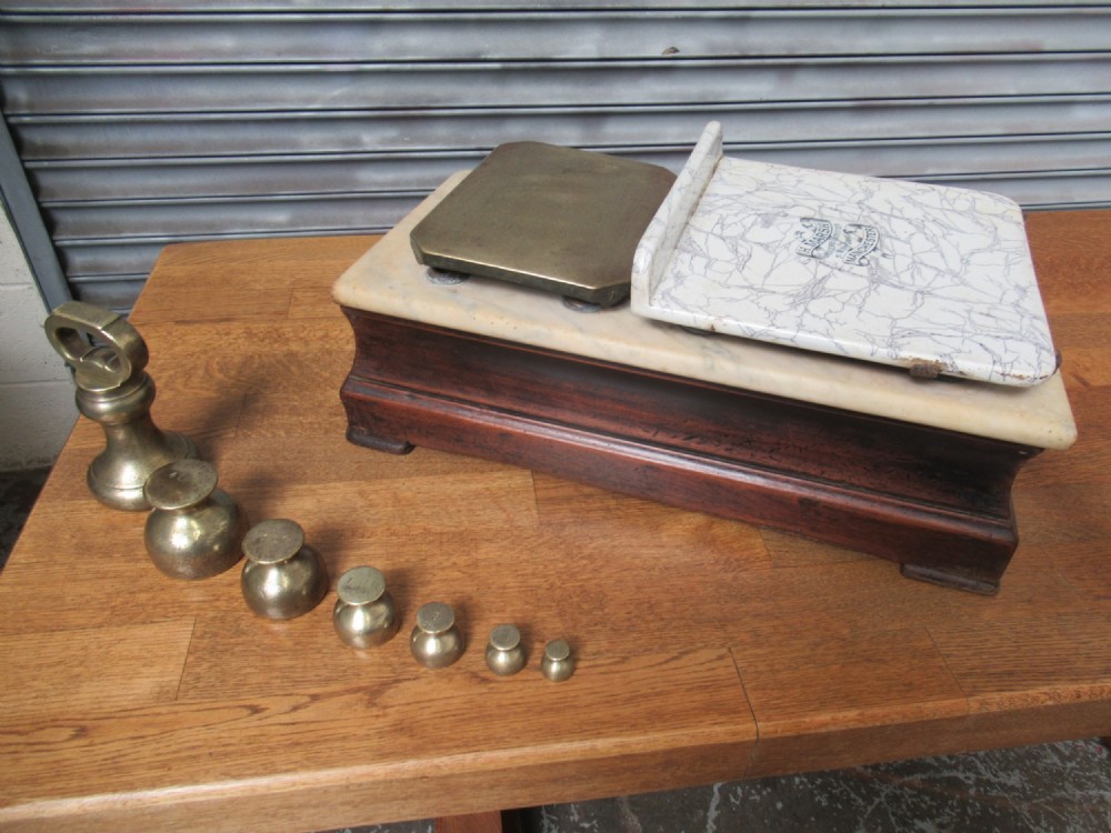 Decorative  Late Victorian    period shop  weigh Scales