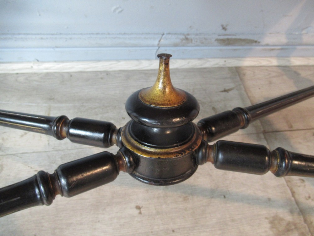Victorian ebonized long stool View V
