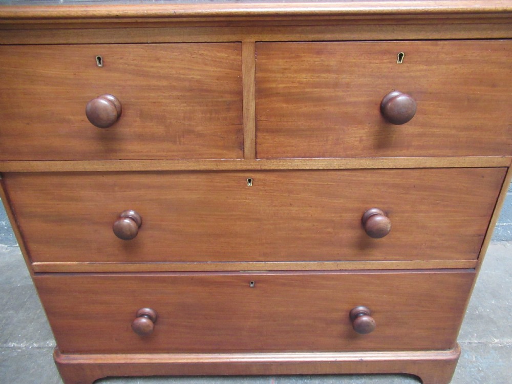 Victorian period mahogany    chest of drawers  View IX