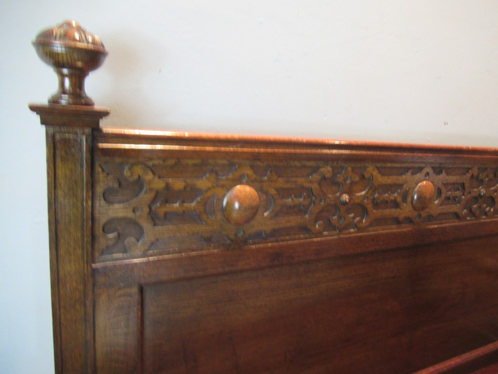 1920s Oak   bench seat  View IV