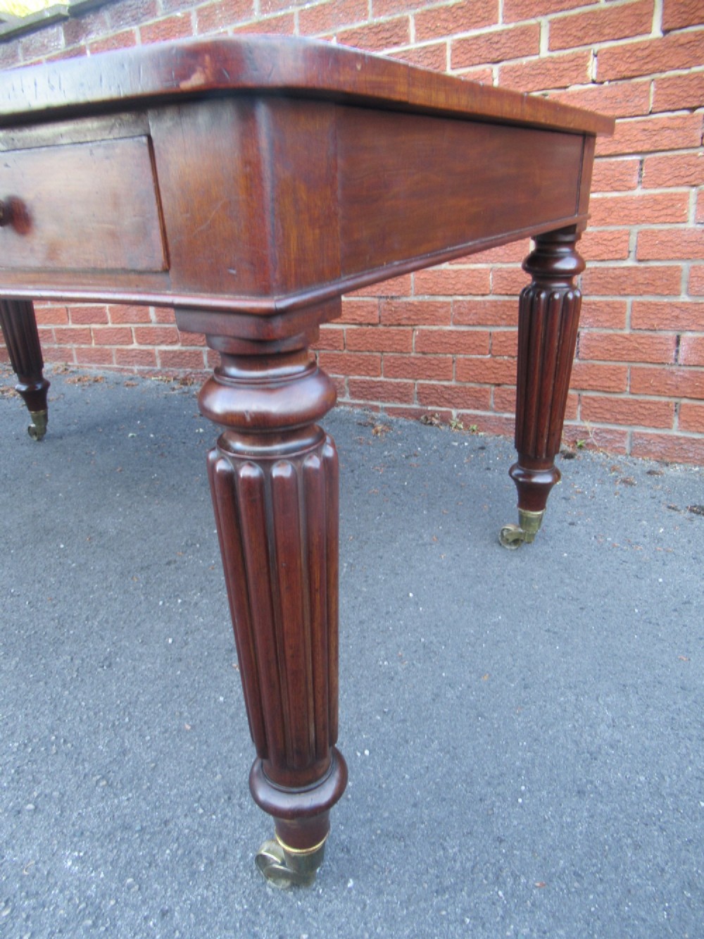 Gillows  style    mahogany  19th century   desk View IV