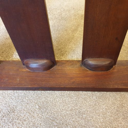 MAHOGANY LUGGAGE STAND RACK BY GILLOWS - ADDITIONAL PHOTO 4