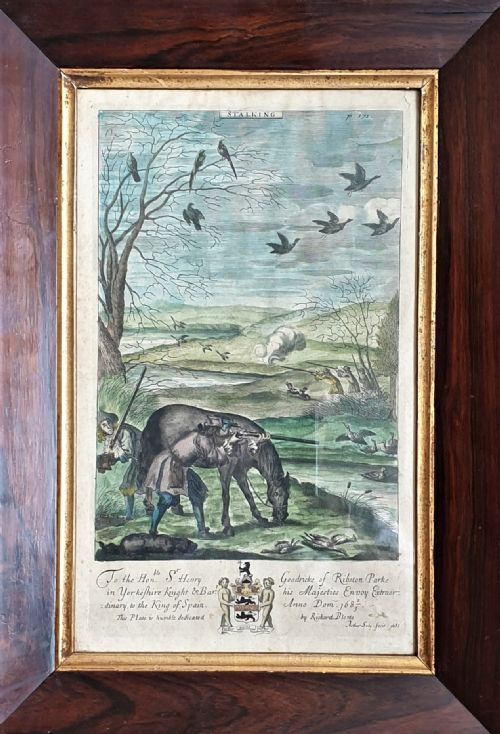 ENGRAVINGS 3 FROM THE 'GENTLEMAN'S RECREATION' 1686 AFTER RICHARD BLOME - ADDITIONAL PHOTO 7