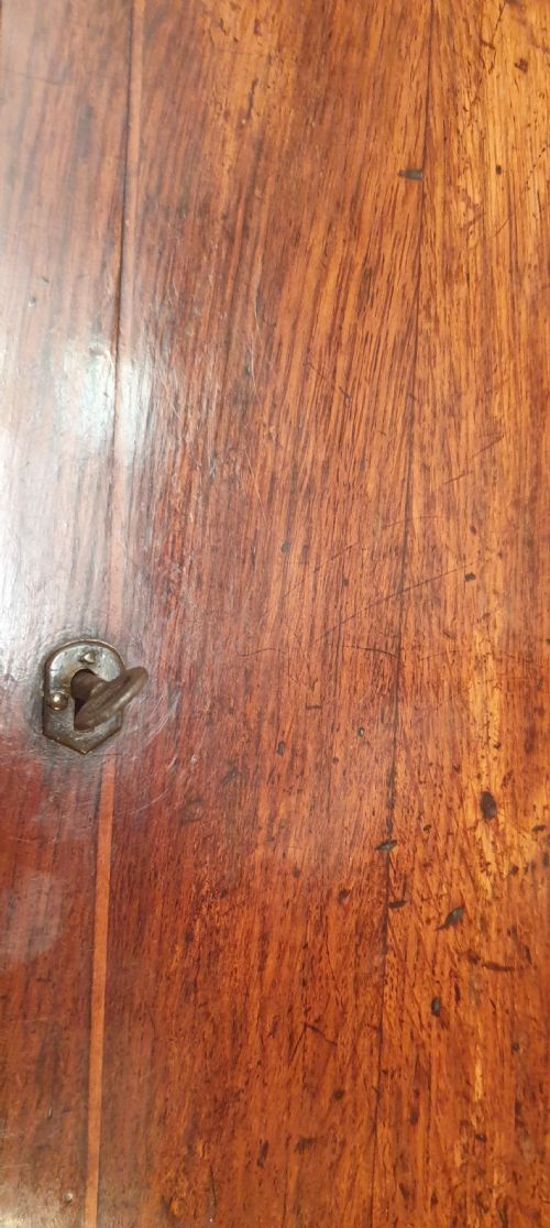 EARLY 18TH CENTURY OAK LONGCASE CLOCK BY BLACKBURN OF OAKHAM COUNTY TOWN OF RUTLAND - ADDITIONAL PHOTO 5