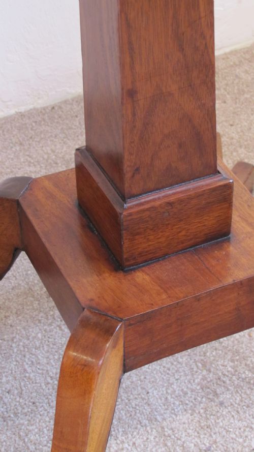 AN ELEGANT GEORGIAN OCCASIONAL TABLE - ADDITIONAL PHOTO 5