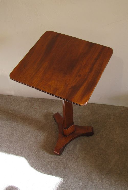 19TH CENTURY MAHOGANY OCCASIONAL TABLE - ADDITIONAL PHOTO 2
