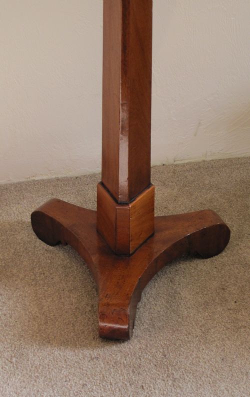 19TH CENTURY MAHOGANY OCCASIONAL TABLE - ADDITIONAL PHOTO 3