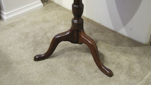 GEORGE III MAHOGANY TILTTOP TABLE - ADDITIONAL PHOTO 2