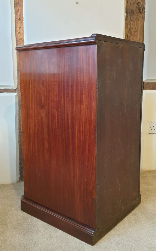 19TH CENTURY FLIGHT OF MAHOGANY DRAWERS - ADDITIONAL PHOTO 5