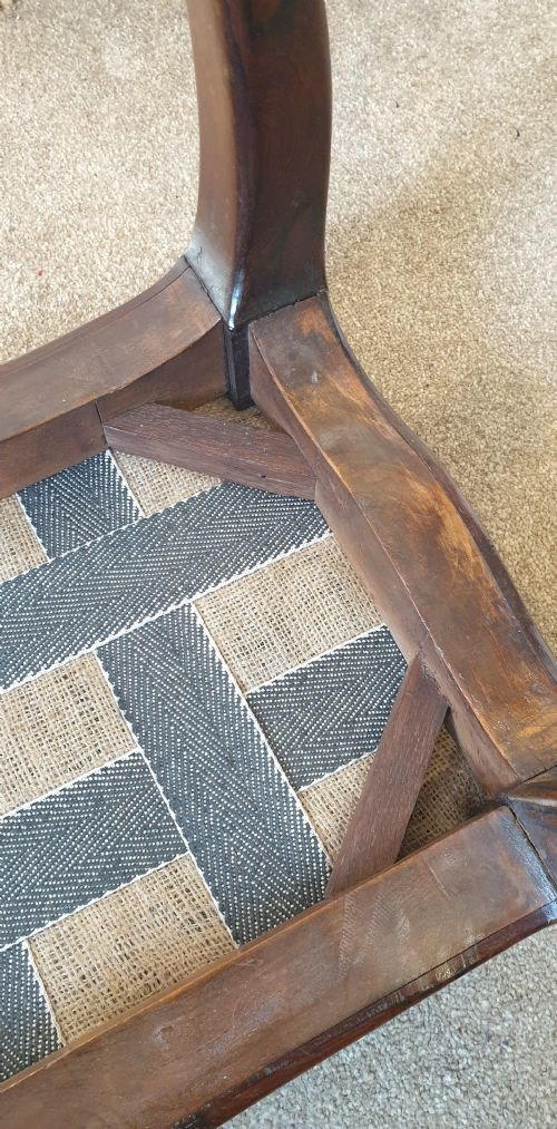 19TH CENTURY ROSEWOOD STOOL OVER A METRE IN LENGTH - ADDITIONAL PHOTO 5