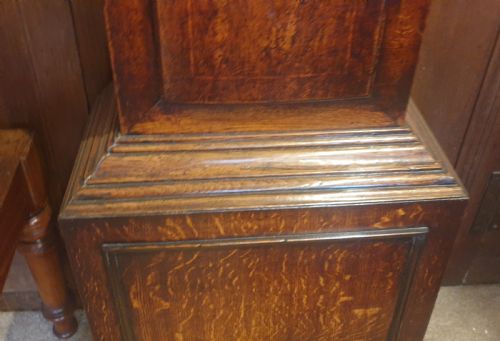 EARLY 18TH CENTURY OAK LONGCASE CLOCK BY BLACKBURN OF OAKHAM COUNTY TOWN OF RUTLAND - ADDITIONAL PHOTO 7