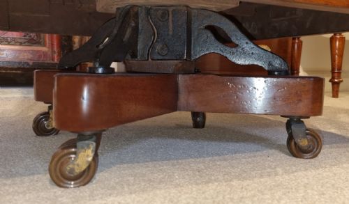 AN EDWARDIAN REVOLVING BOOKCASE BY MAPLES CO OF LONDON PARIS - ADDITIONAL PHOTO 5