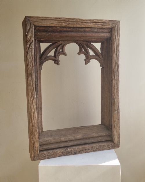 medieval rood screen section - CATEGORY: ANTIQUE MISCELLANEOUS - DATED BEFORE 1700