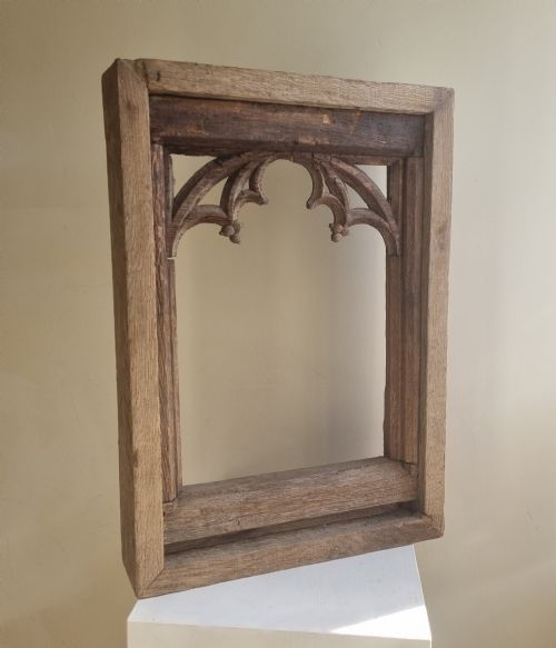 MEDIEVAL ROOD SCREEN SECTION - ADDITIONAL PHOTO 1